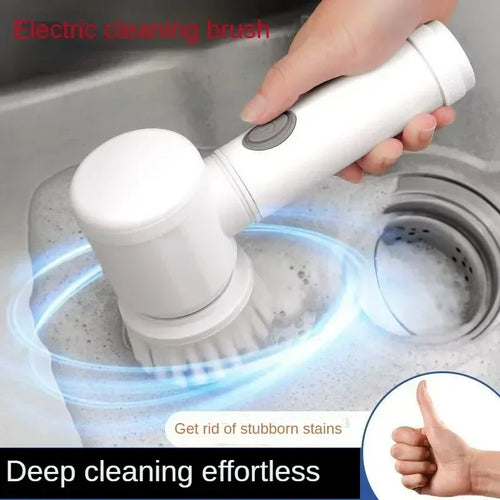 Electric Spin Scrubber 5-in-1 | Effortless Deep Cleaning